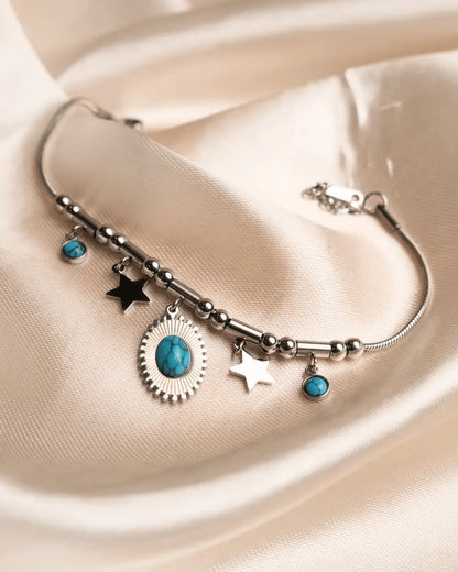 Celestial Charm Bracelet (Silver)
