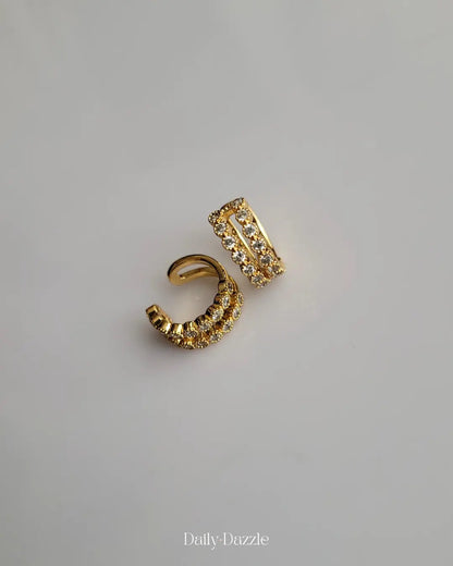 Dazzle Bloom Ear Cuffs