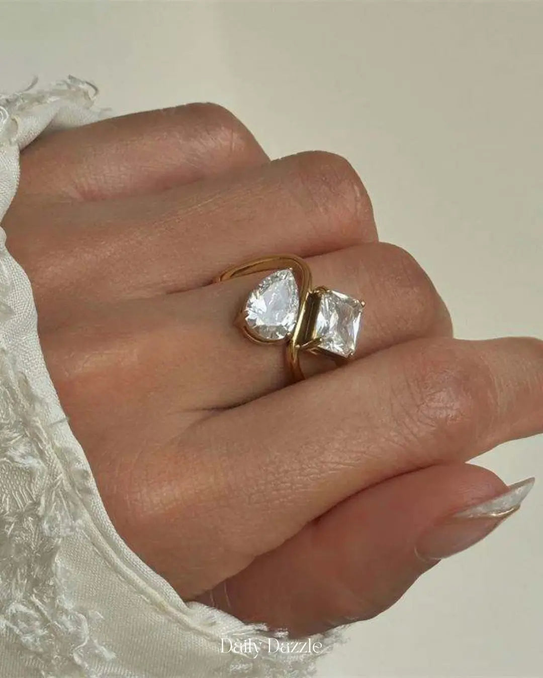 Radiant Duo Ring