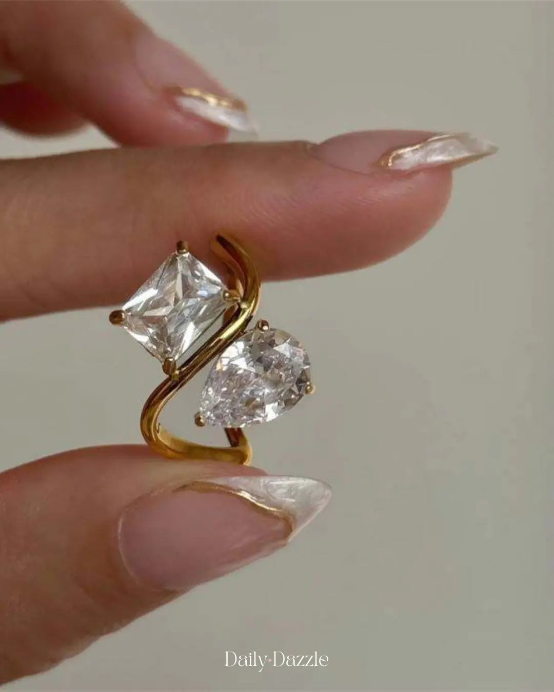 Radiant Duo Ring