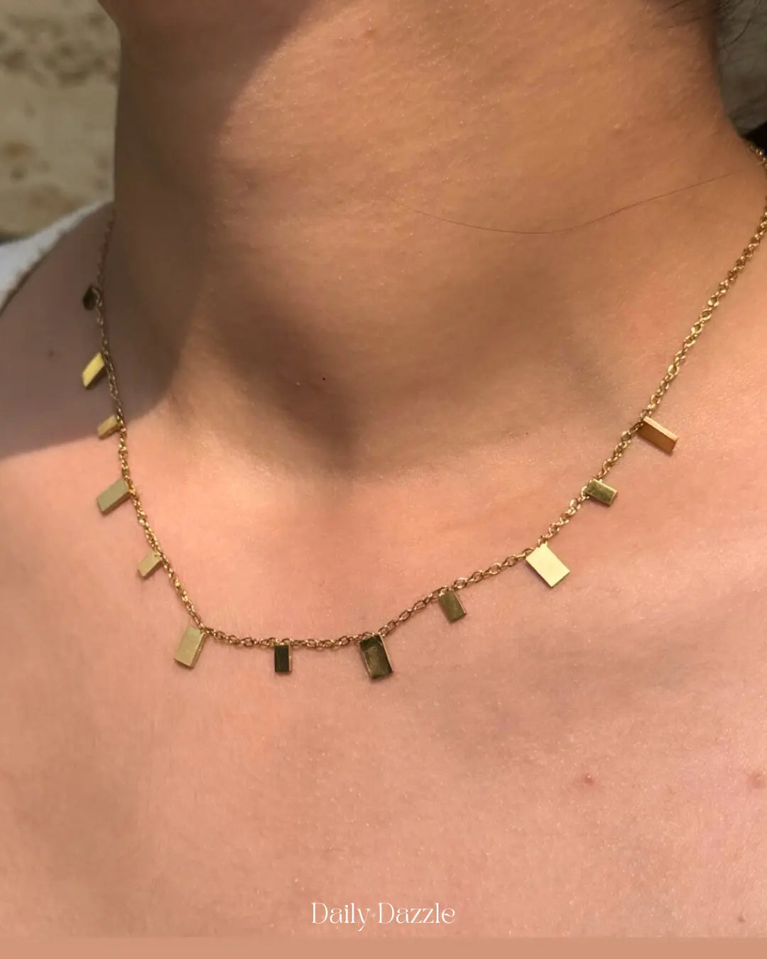 Golden Drops Necklace