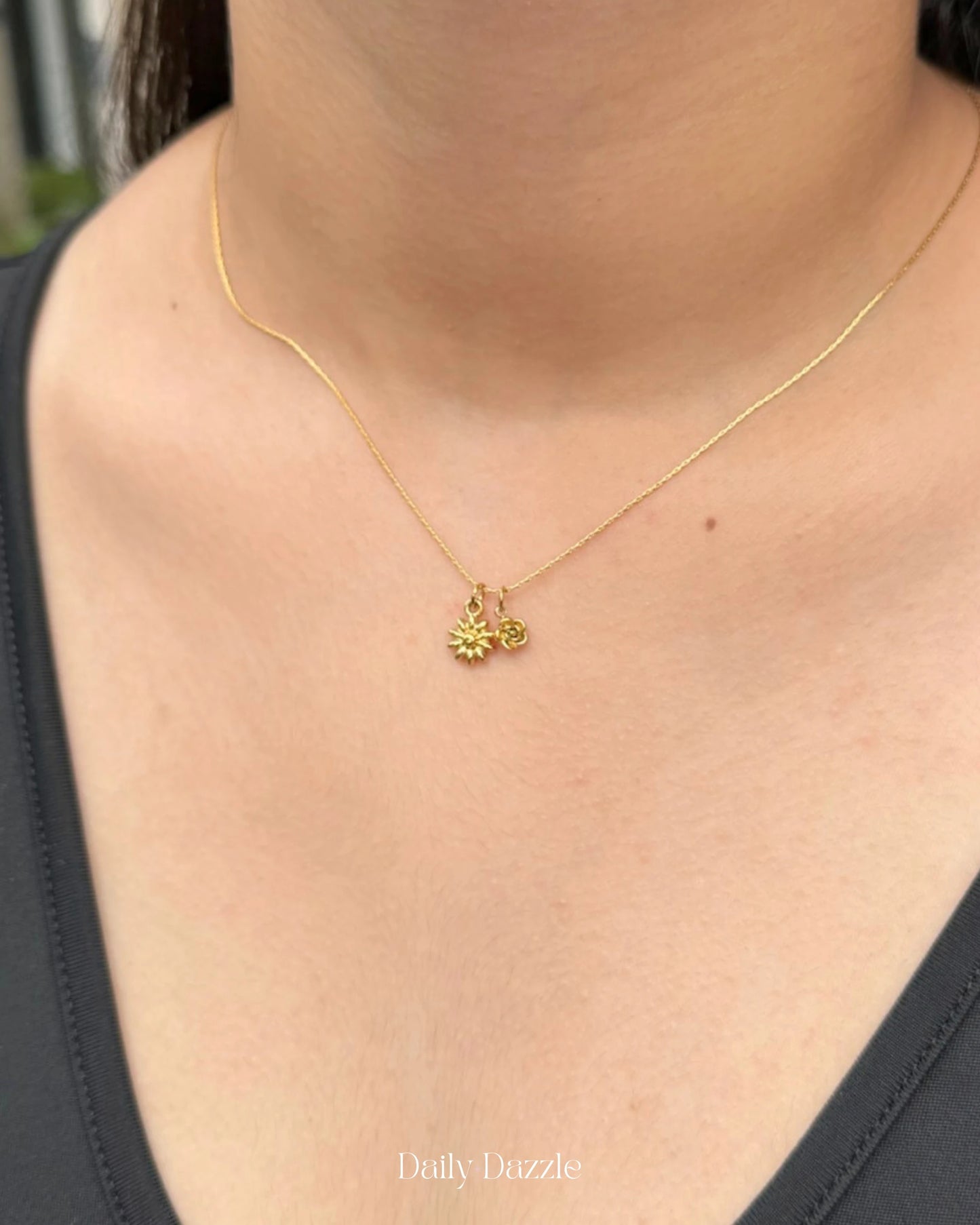 Dual Charm Necklace