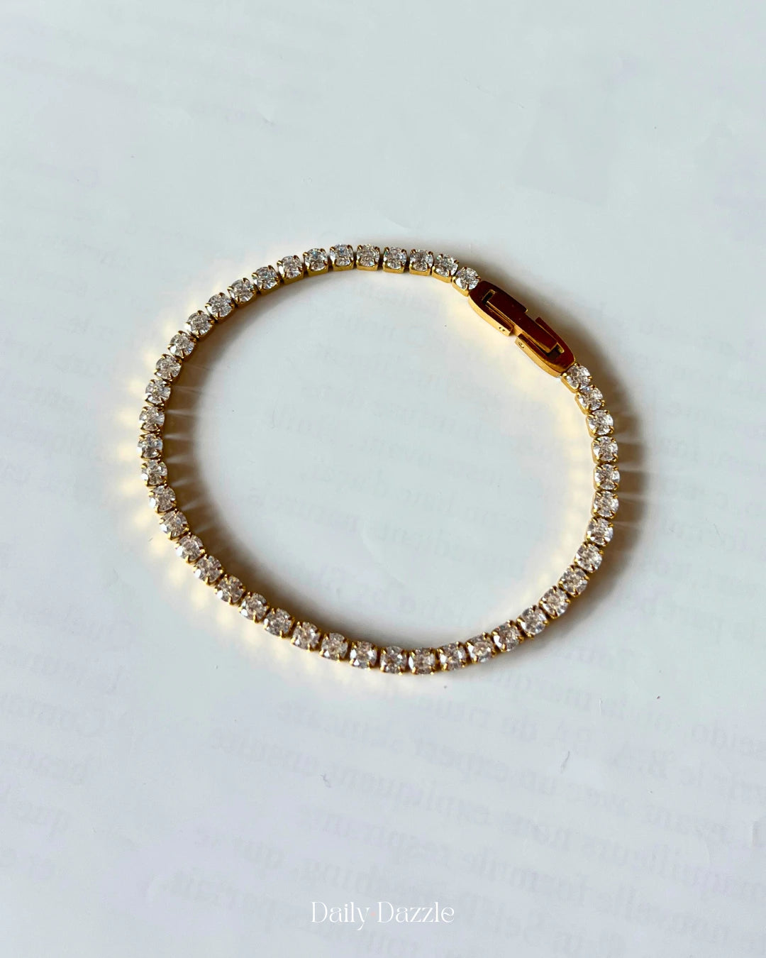 Dazzle Tennis Bracelet