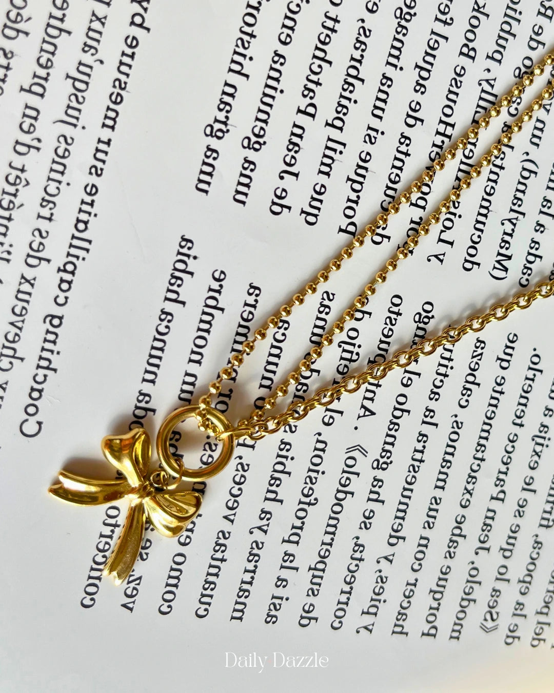 Bow Belle Necklace