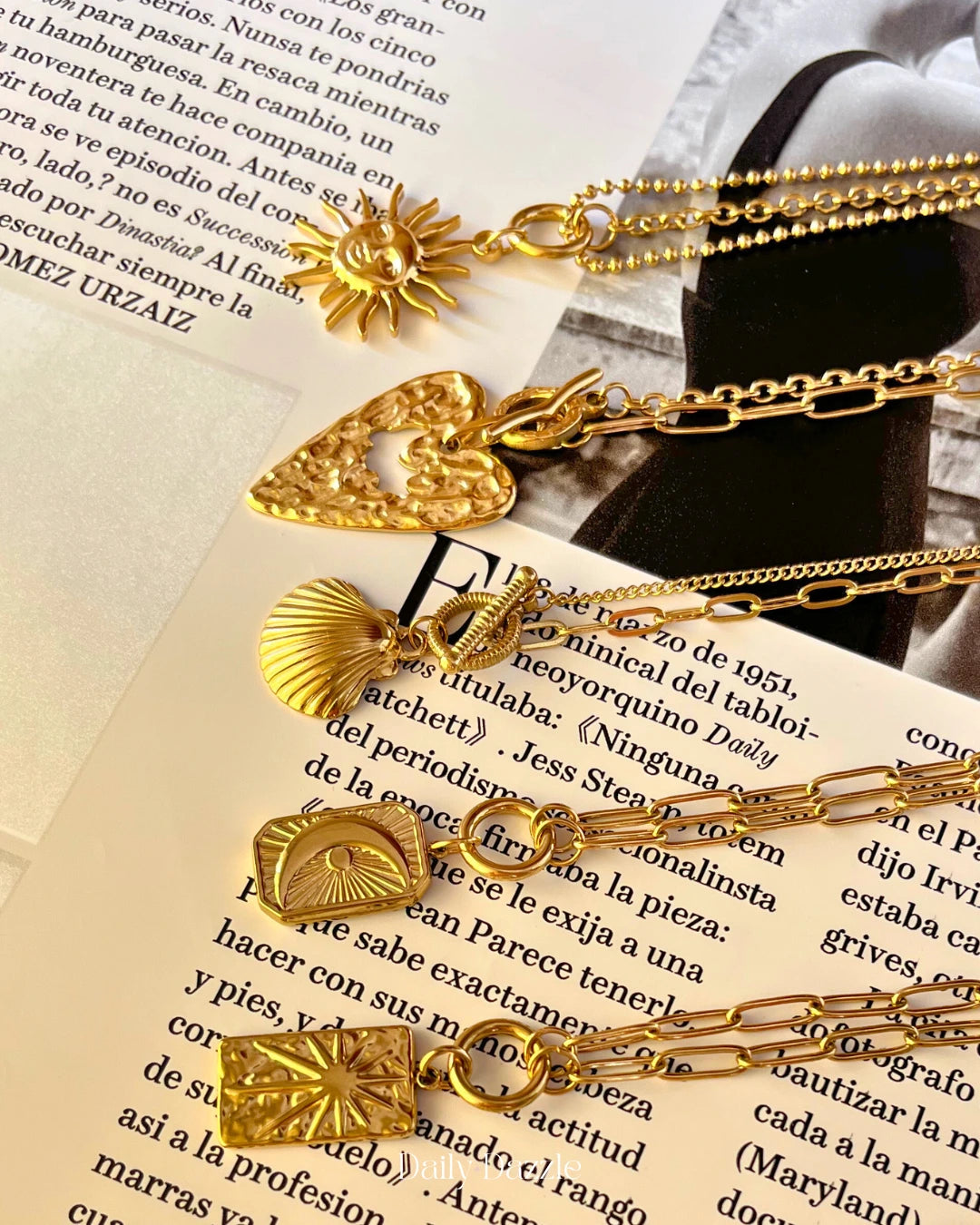 Sun Charm Necklace