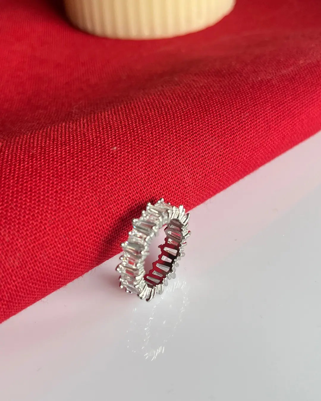 Ice Baguette Ring