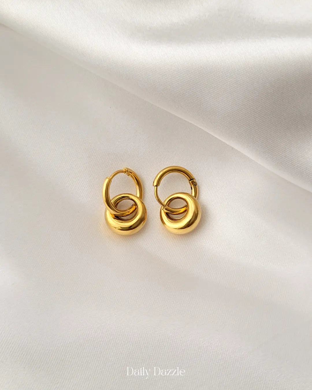 Luna Knot Hoops