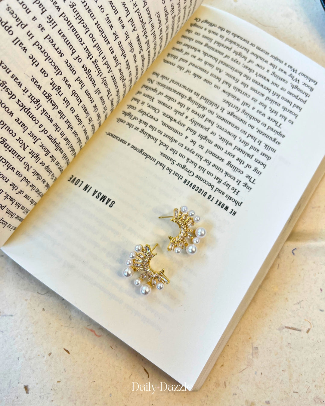 Pearl Drop Ear Cuff