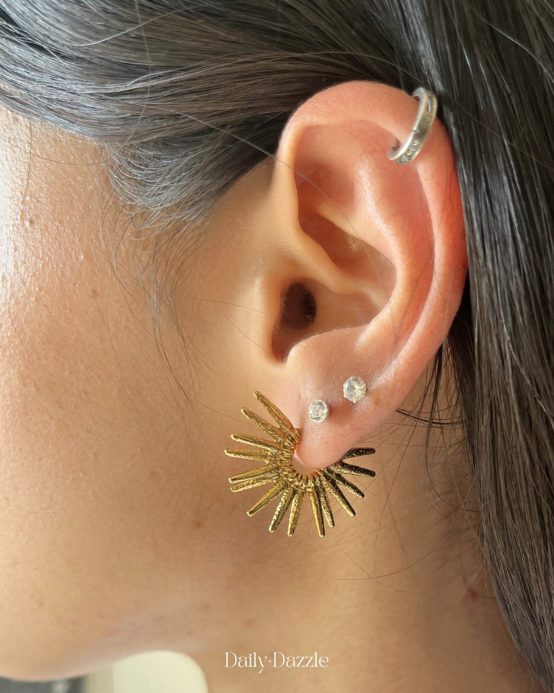 Goldflare Earrings