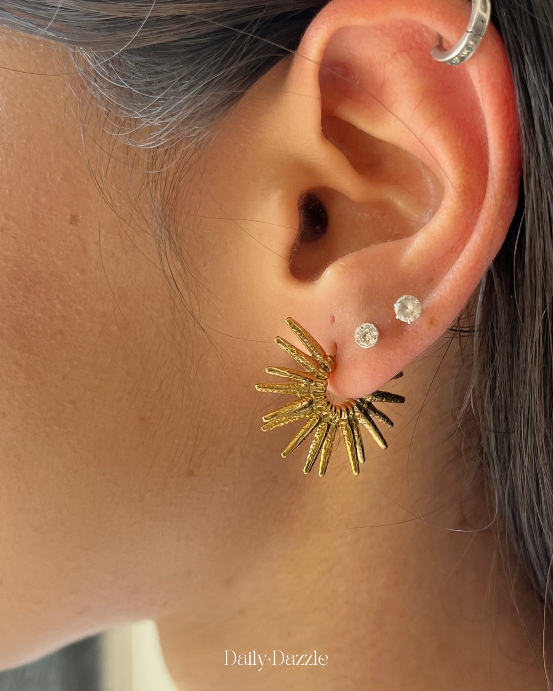 Goldflare Earrings