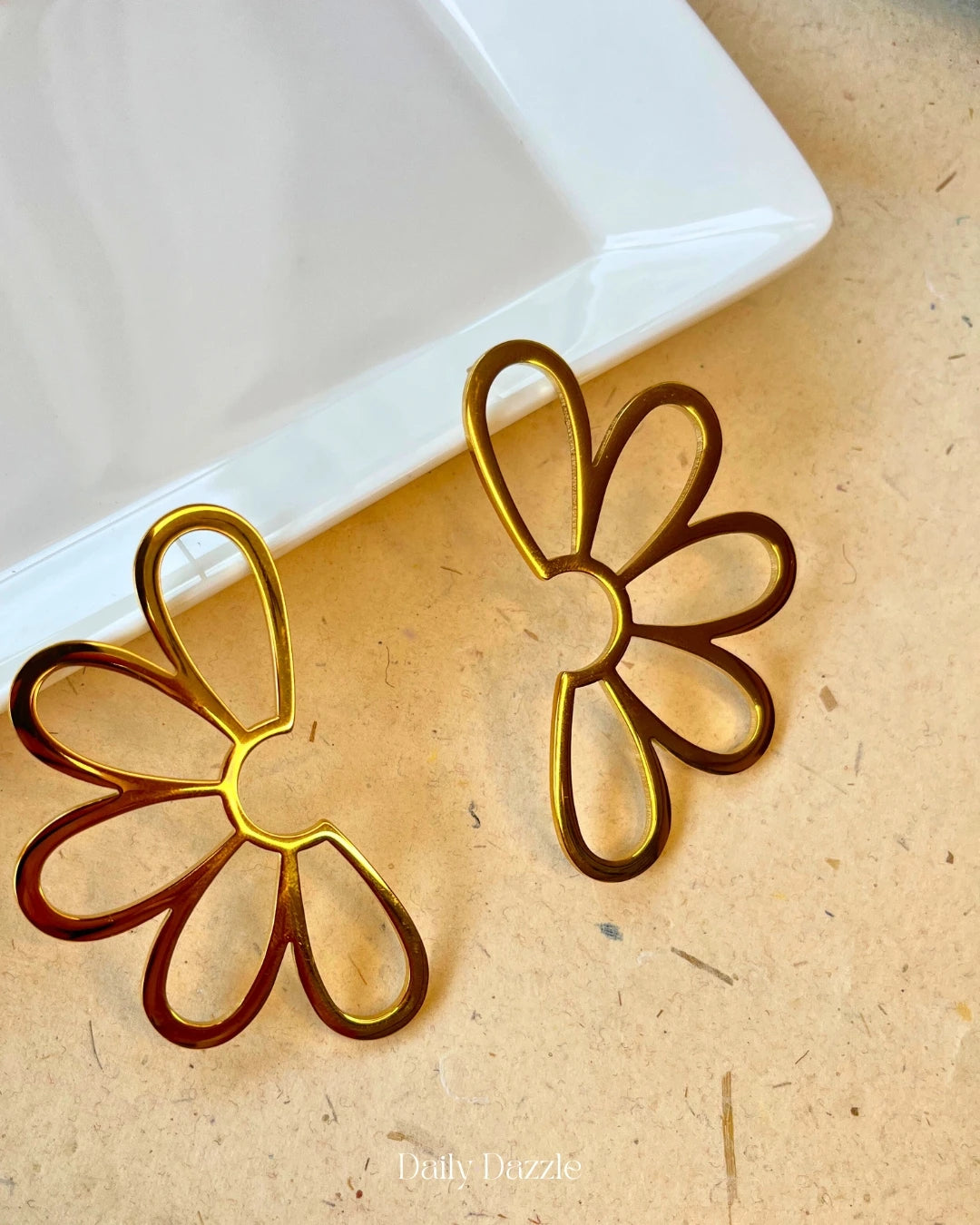 Golden Bloom Earrings