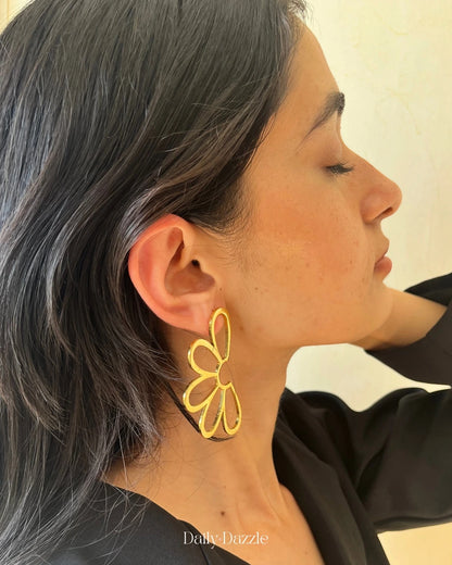 Golden Bloom Earrings