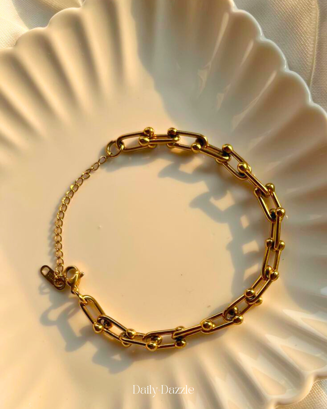 Beaded Link Bracelet