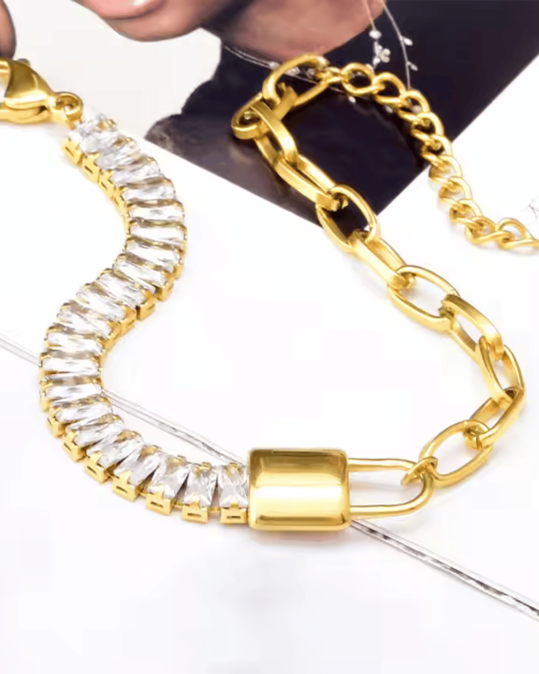 Luxe Lock Bracelet