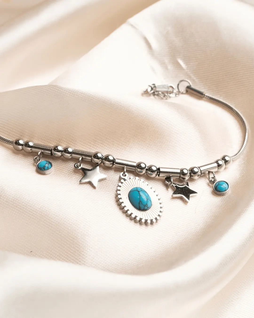 Celestial Charm Bracelet (Silver)