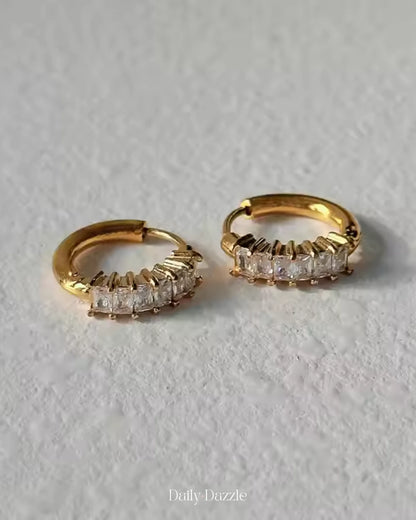 Blush Hoops