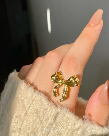 Statement Bow Ring