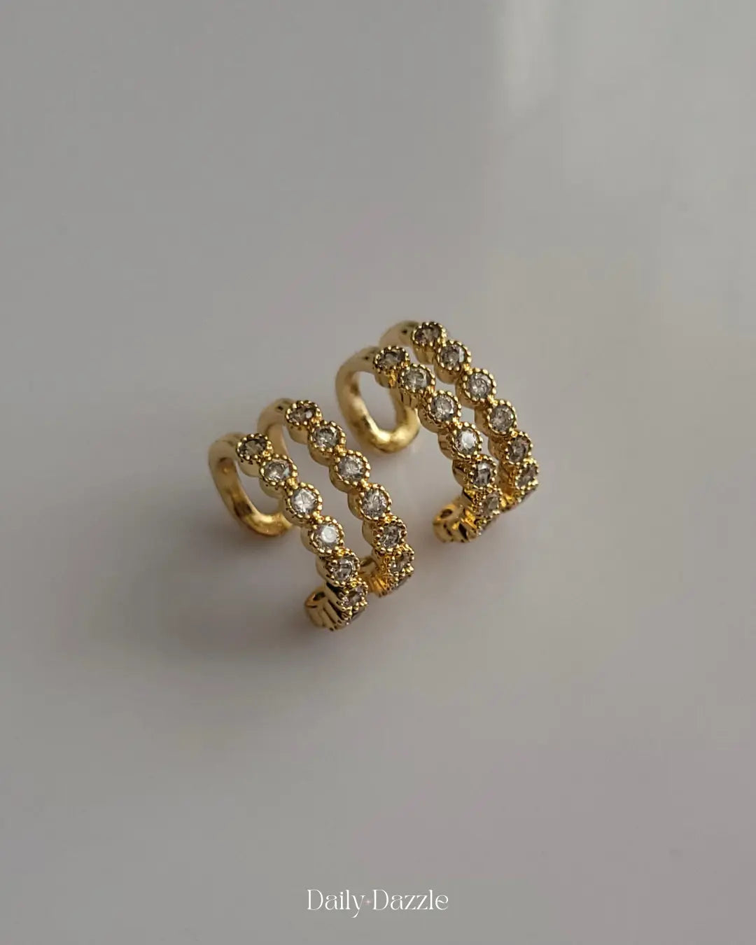 Dazzle Bloom Ear Cuffs