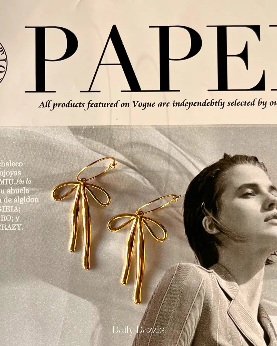 Bella Bow Hoops