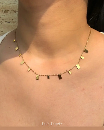 Golden Drops Necklace