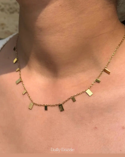 Golden Drops Necklace
