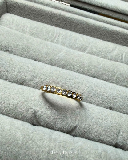 Crystal Line Ring