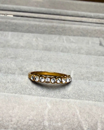 Crystal Line Ring