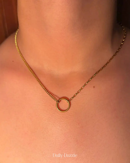 Halo Link Necklace