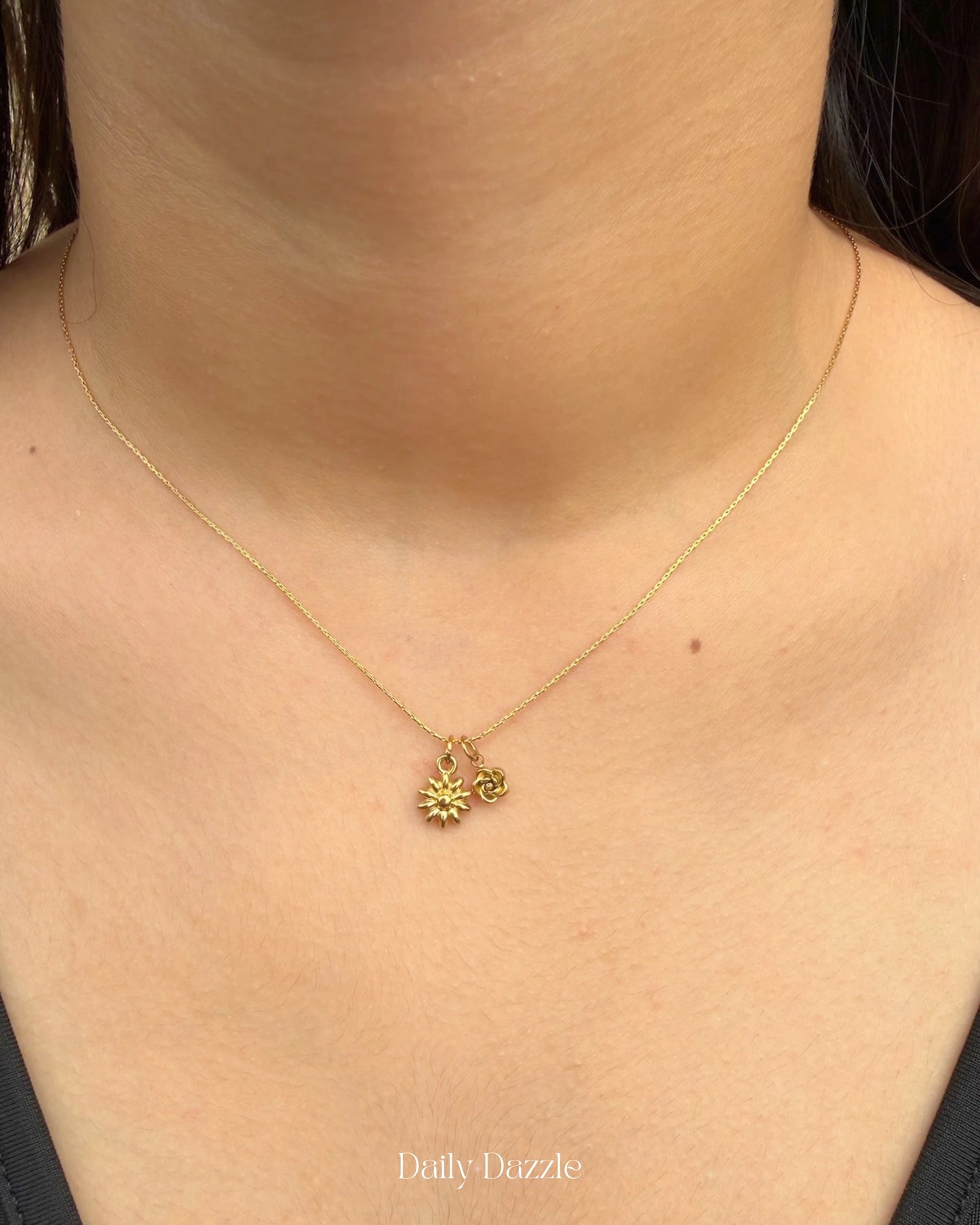Dual Charm Necklace