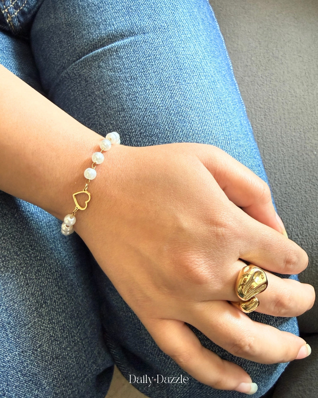 Luna Heart Bracelet