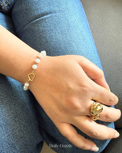 Luna Heart Bracelet