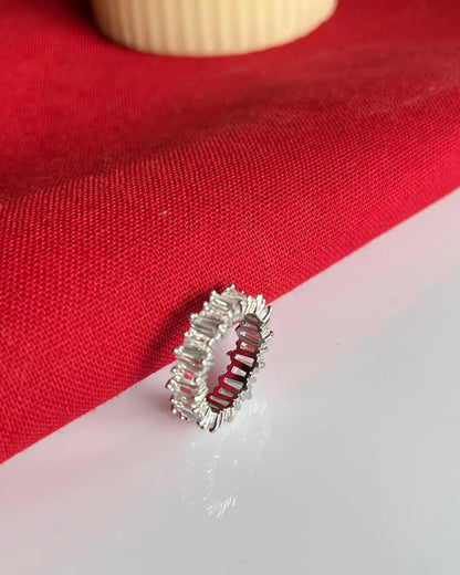Ice Baguette Ring