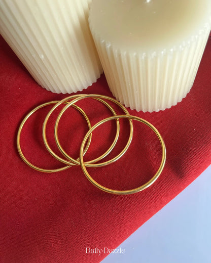 18K Gold Plated Classic Bangle