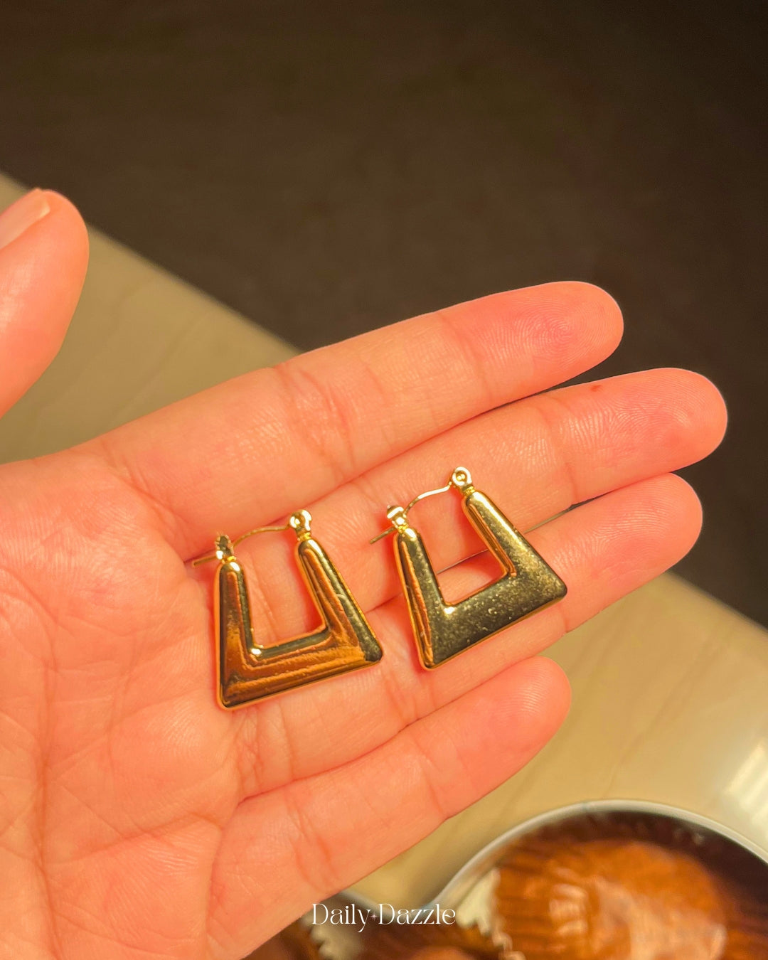 Triangle Earrings