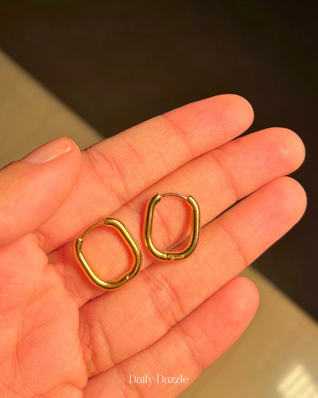 Oval Hoops