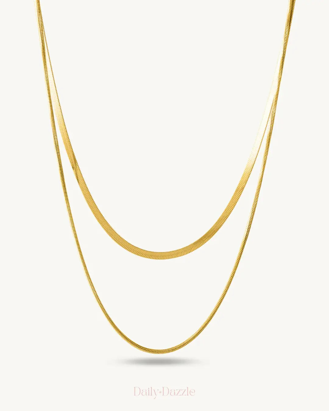 Classic Layers – 18K Gold-Plated Chain