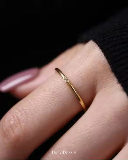 Minimalist Gold Band