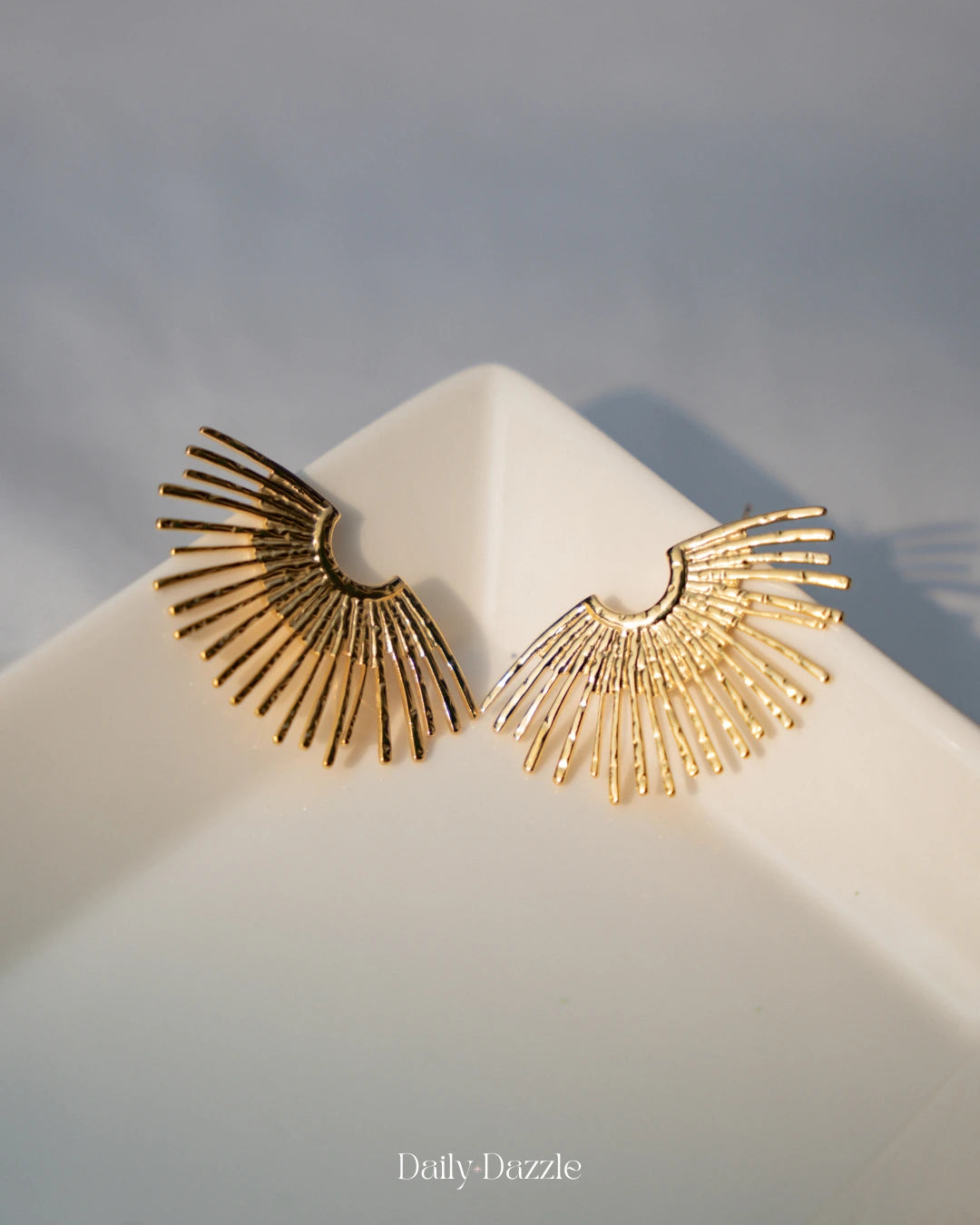 Golden Radiance Earrings