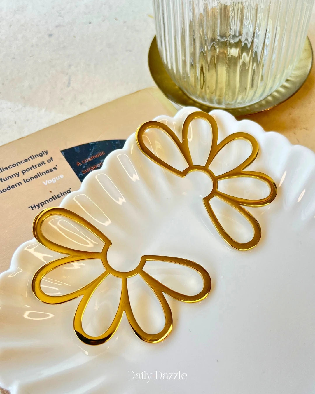Golden Bloom Earrings
