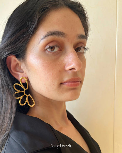Golden Bloom Earrings