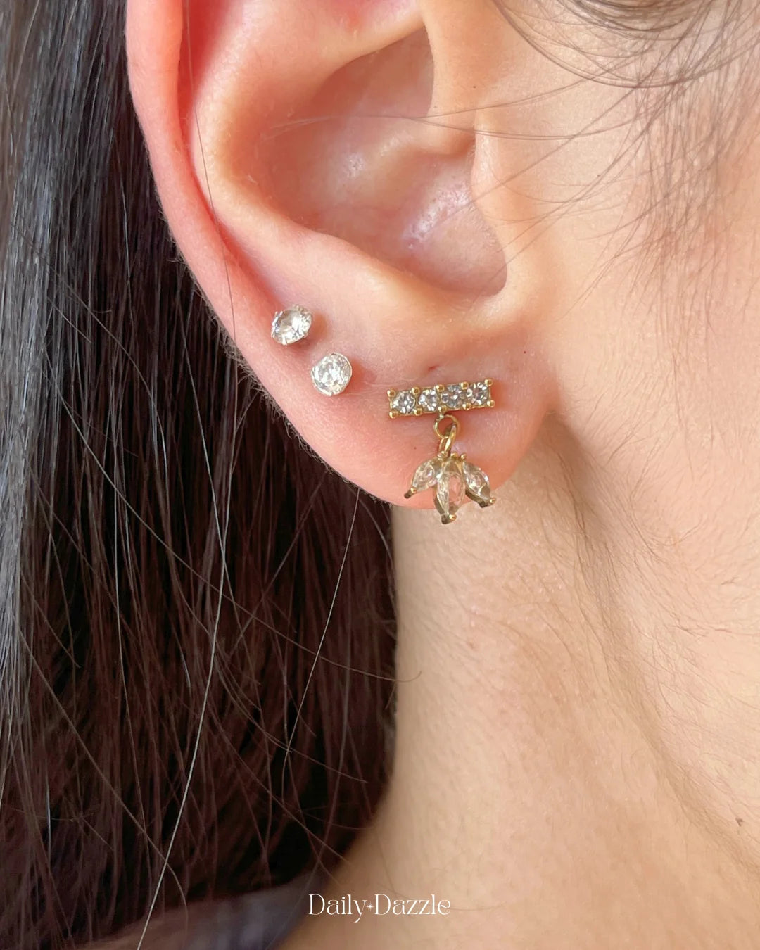 Aurora Leaf Earrings
