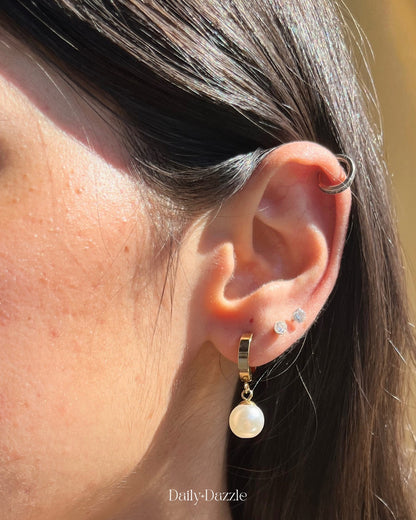 Classic Pearl Drop Earrings