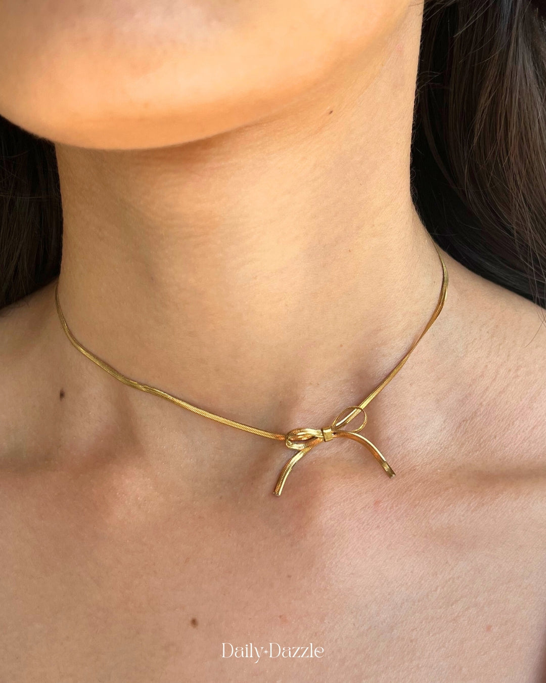 Bow Knot Choker