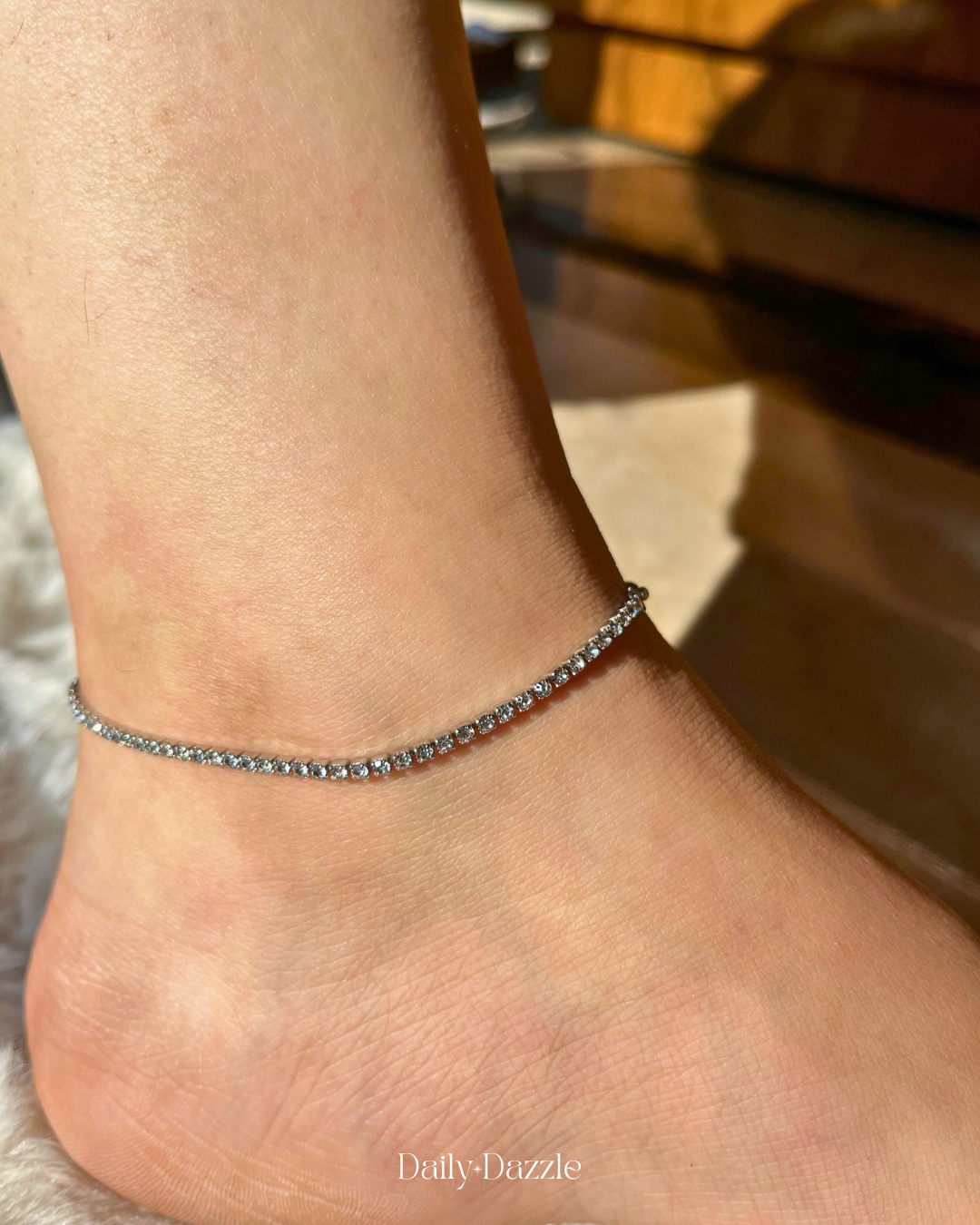 Sparkling Tennis Anklet