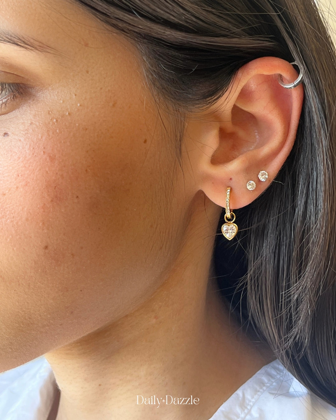 Dual-Style Dainty Hoops