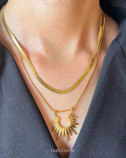 Golden Layered Necklace