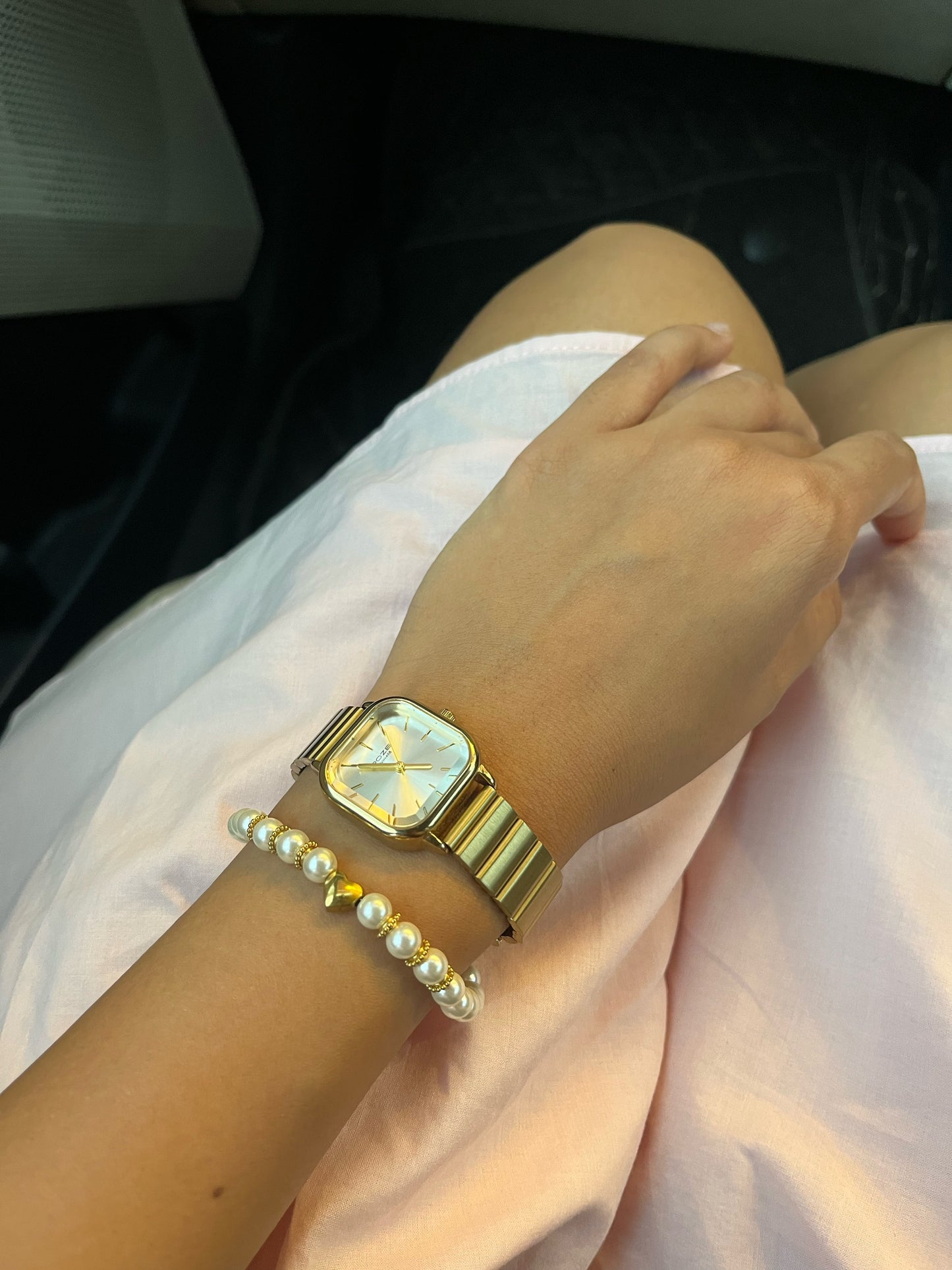 Pearl Heart Bracelet