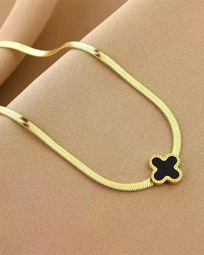 Black Clover Necklace