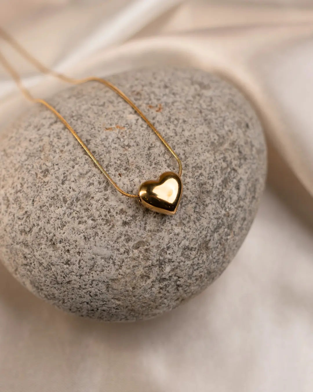 Puffy Heart Necklace